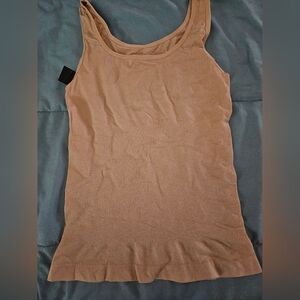 Women's Tan Sleeveless Top (Shapewear)